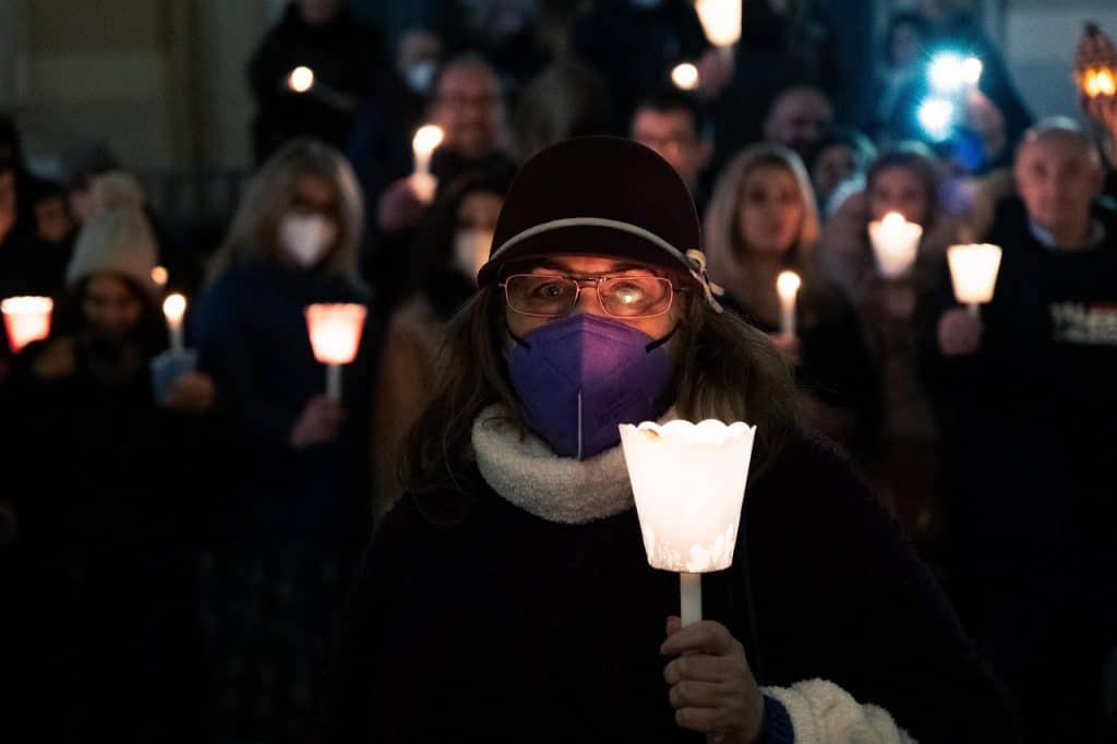 torch, torchlight, editorial, people, torchlight procession, procession, protest, italy, mask, face, ffp2, purple, light, night, woman, women, torchlight, torchlight, torchlight, people, procession, protest, protest, protest, protest, protest